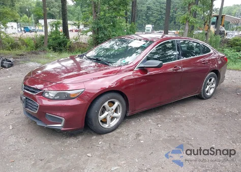 2016 Chevrolet Malibu Ls z USA, uszkodzony, nr VIN 1G1ZB5ST4GF302414